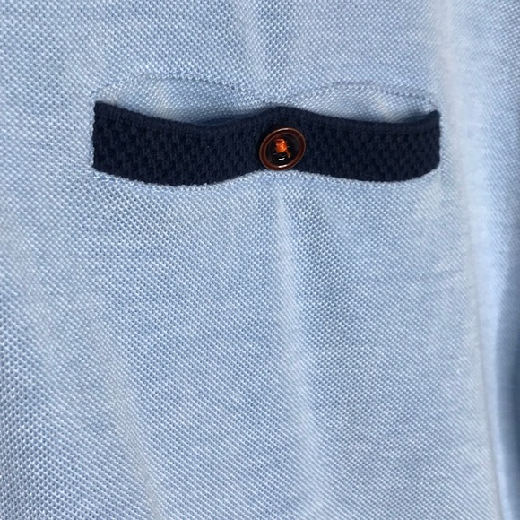 Denim and flowers polo - Picture 2 of 6